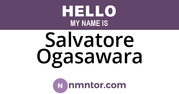 Salvatore Ogasawara