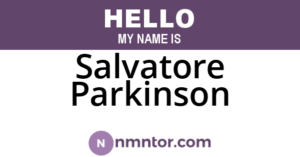 Salvatore Parkinson