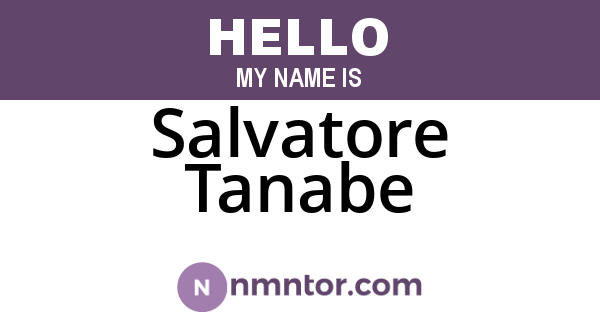 Salvatore Tanabe