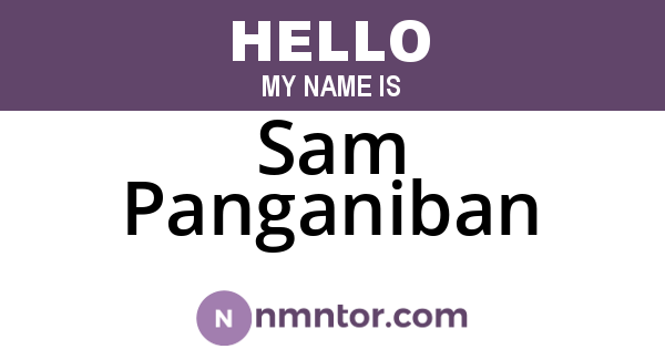 Sam Panganiban