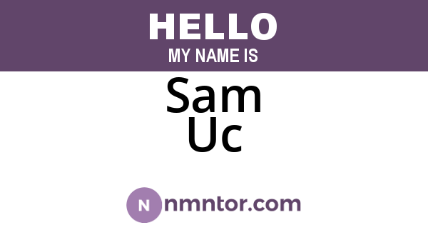 Sam Uc