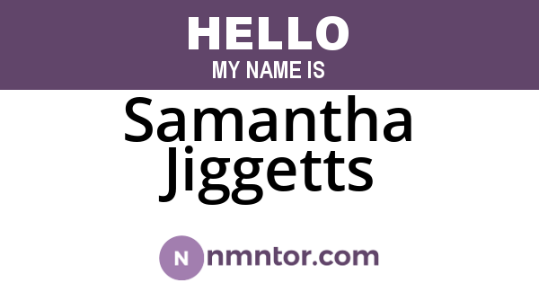 Samantha Jiggetts