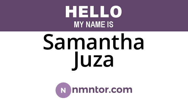 Samantha Juza
