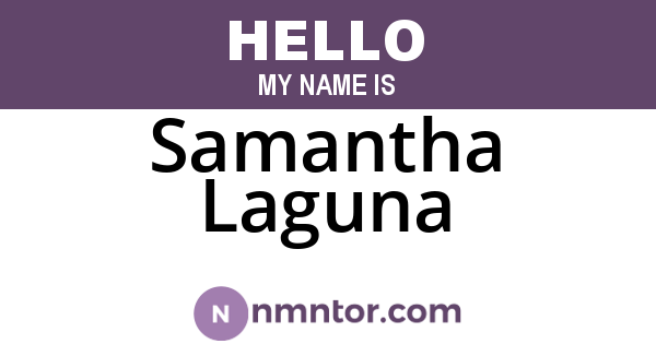 Samantha Laguna