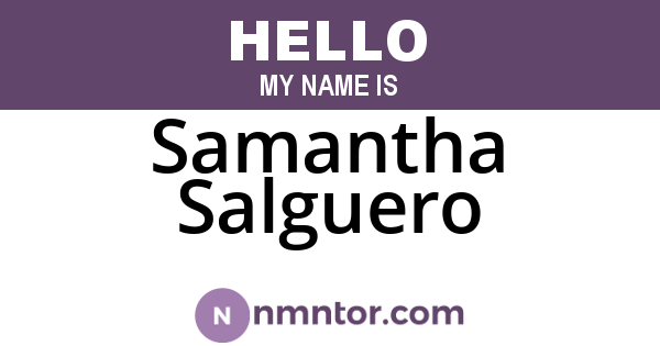 Samantha Salguero