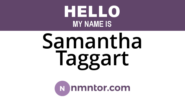 Samantha Taggart