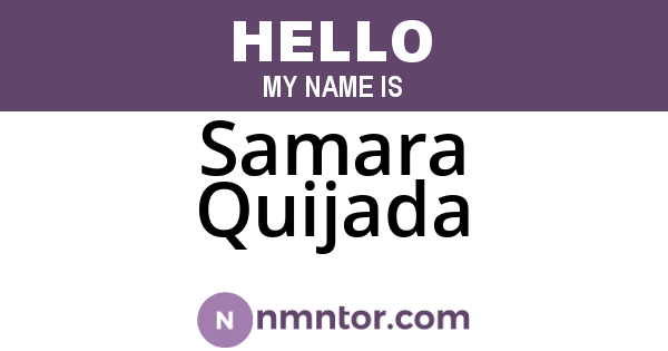 Samara Quijada