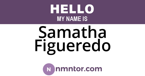 Samatha Figueredo