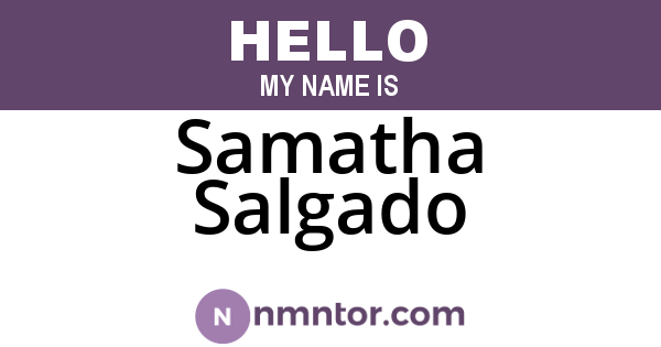 Samatha Salgado