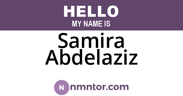 Samira Abdelaziz