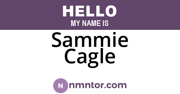 Sammie Cagle