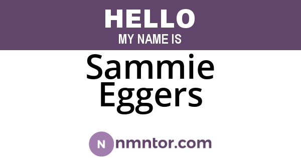 Sammie Eggers