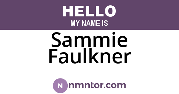 Sammie Faulkner