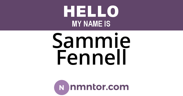 Sammie Fennell