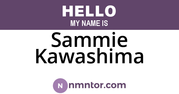 Sammie Kawashima