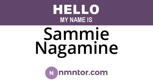 Sammie Nagamine