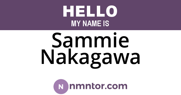 Sammie Nakagawa