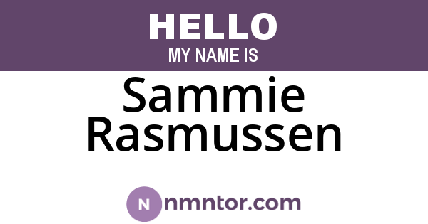 Sammie Rasmussen