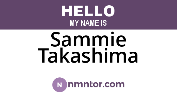 Sammie Takashima