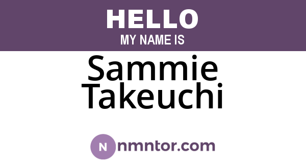 Sammie Takeuchi