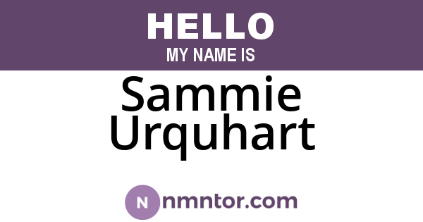 Sammie Urquhart