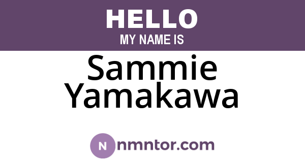 Sammie Yamakawa
