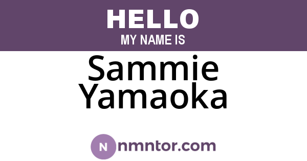 Sammie Yamaoka