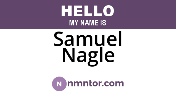 Samuel Nagle