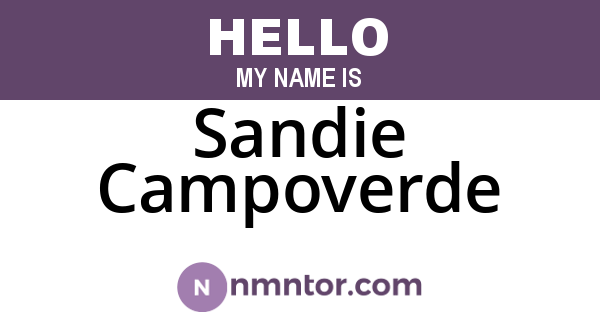 Sandie Campoverde