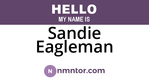 Sandie Eagleman