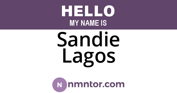 Sandie Lagos