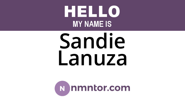 Sandie Lanuza