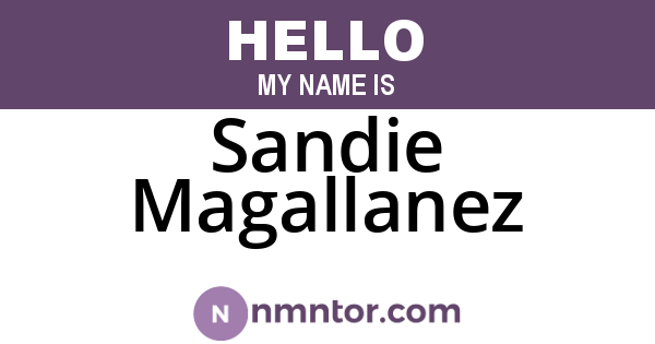 Sandie Magallanez