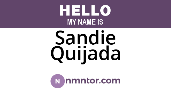 Sandie Quijada