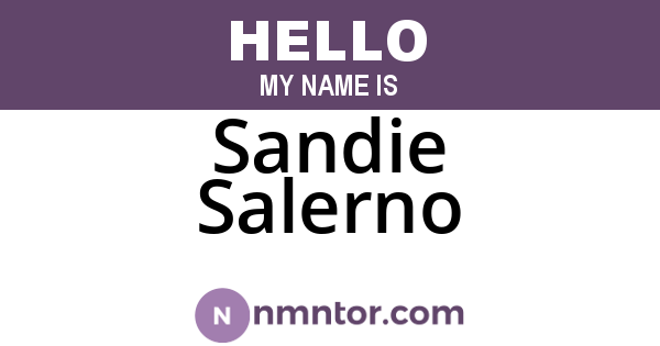Sandie Salerno