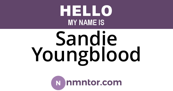 Sandie Youngblood