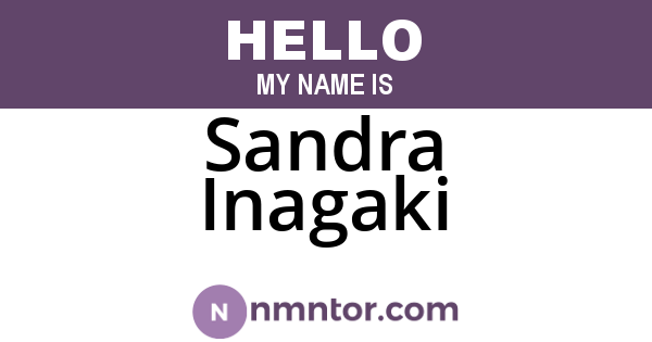 Sandra Inagaki