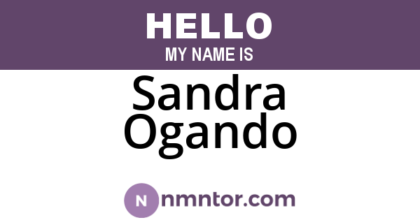 Sandra Ogando