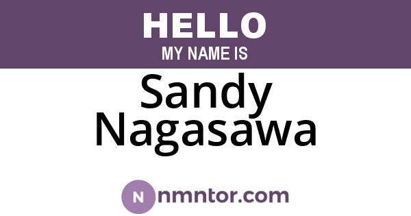 Sandy Nagasawa