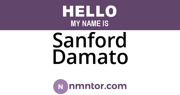 Sanford Damato