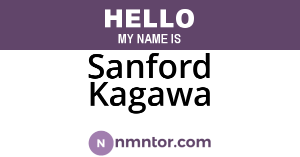 Sanford Kagawa