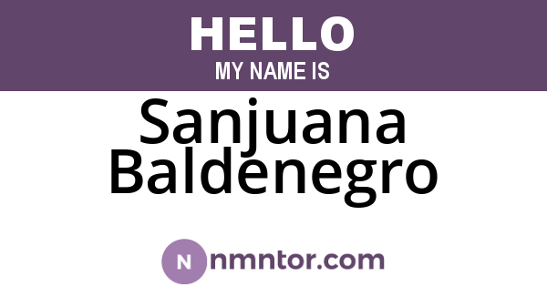 Sanjuana Baldenegro