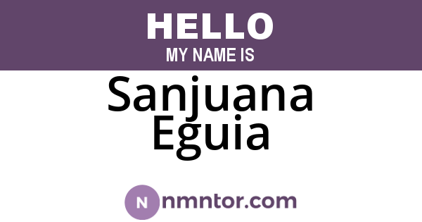 Sanjuana Eguia