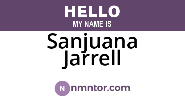 Sanjuana Jarrell