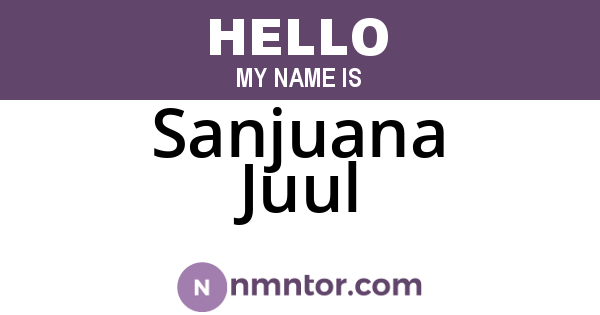 Sanjuana Juul