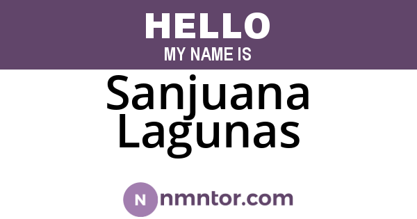 Sanjuana Lagunas