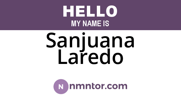 Sanjuana Laredo