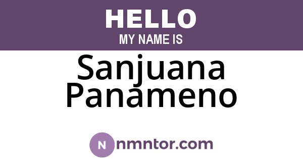 Sanjuana Panameno