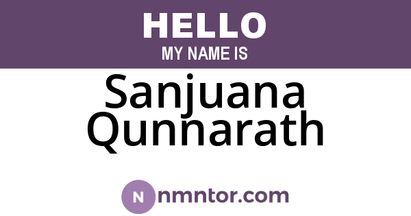 Sanjuana Qunnarath