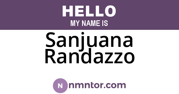 Sanjuana Randazzo